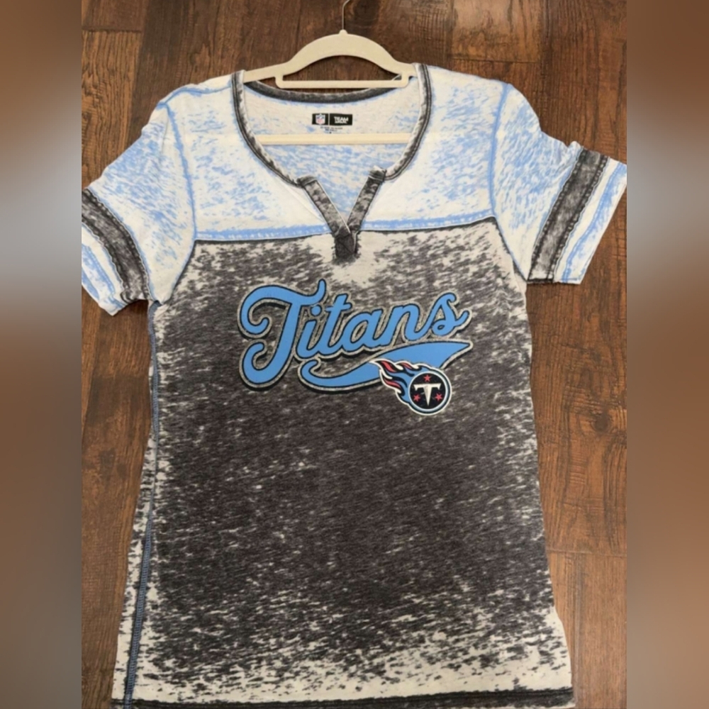 NFL Titans Kids Shirt - Blue and Gray